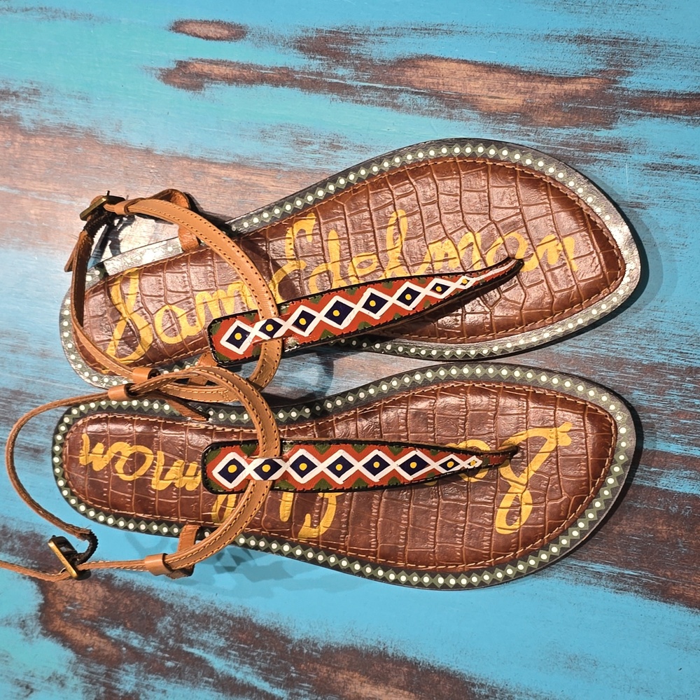 Women's size 8.5 Sam Edelman leather sandals.
